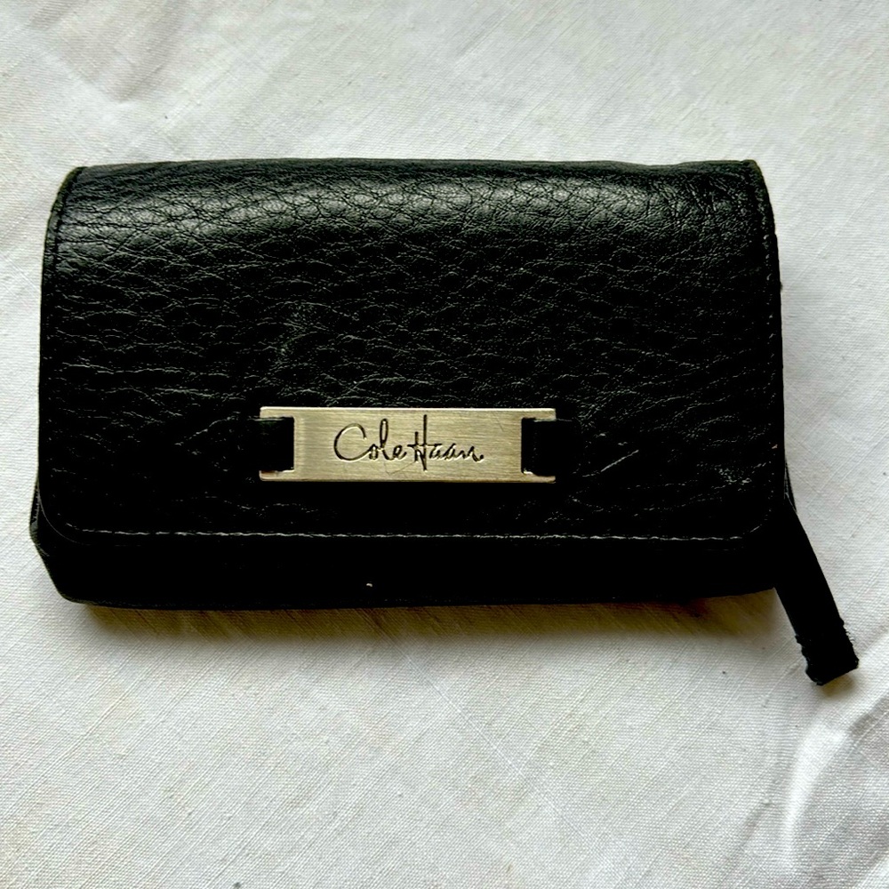Coke Haan wallet brownish black